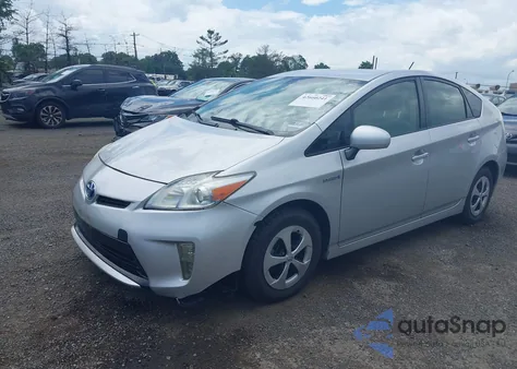 2013 Toyota Prius Three from USA, damaged, VIN JTDKN3DU2D5538975